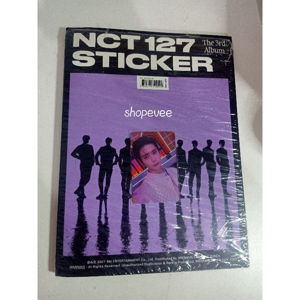 Unsealed NCT 127 Sticker Photobook PC Jaehyun