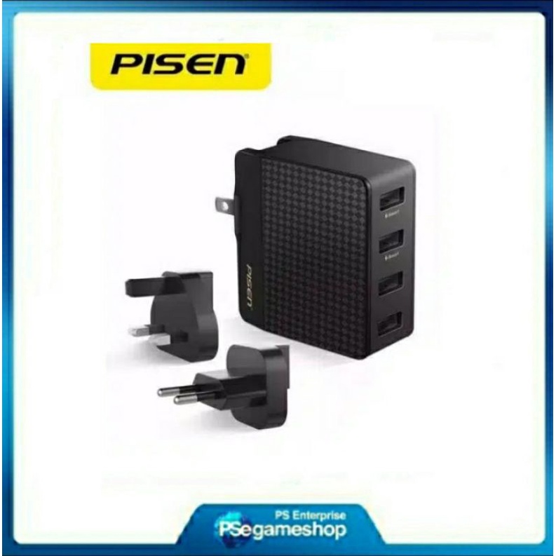 Pisen Power Combo Port 4 Wall Charge