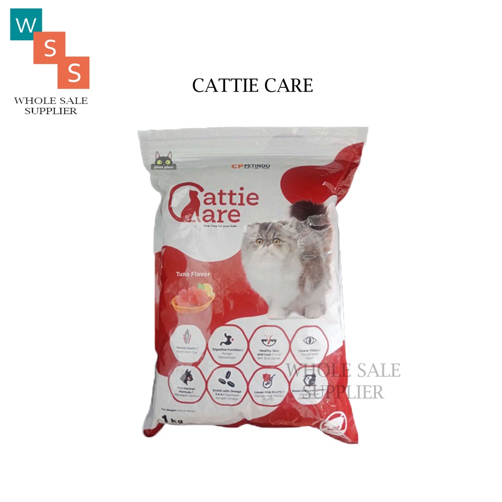 MAKANAN KUCING CATTIE CARE TUNA 800GR (FRESH PACK)