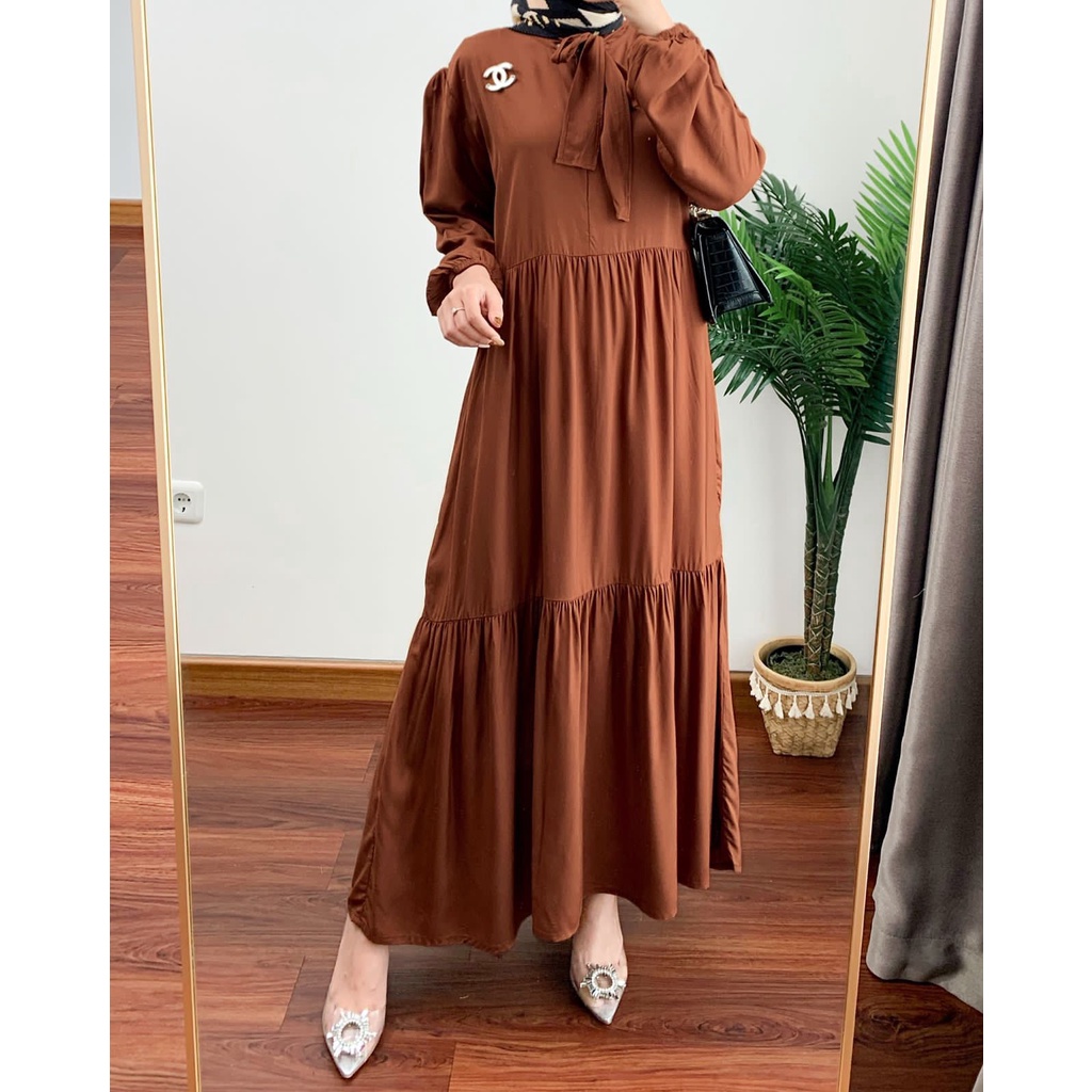 ALFAZZA STORE - MILA MIDI DRESS - MIDI DRESS - RAYON PREMIUM