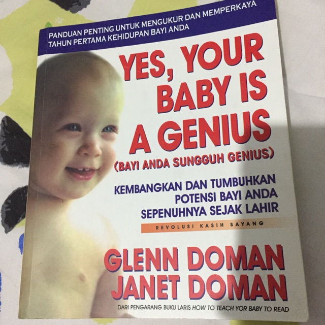 Yes Your Baby Is A Genius Book Glenn Doman Janet Doman