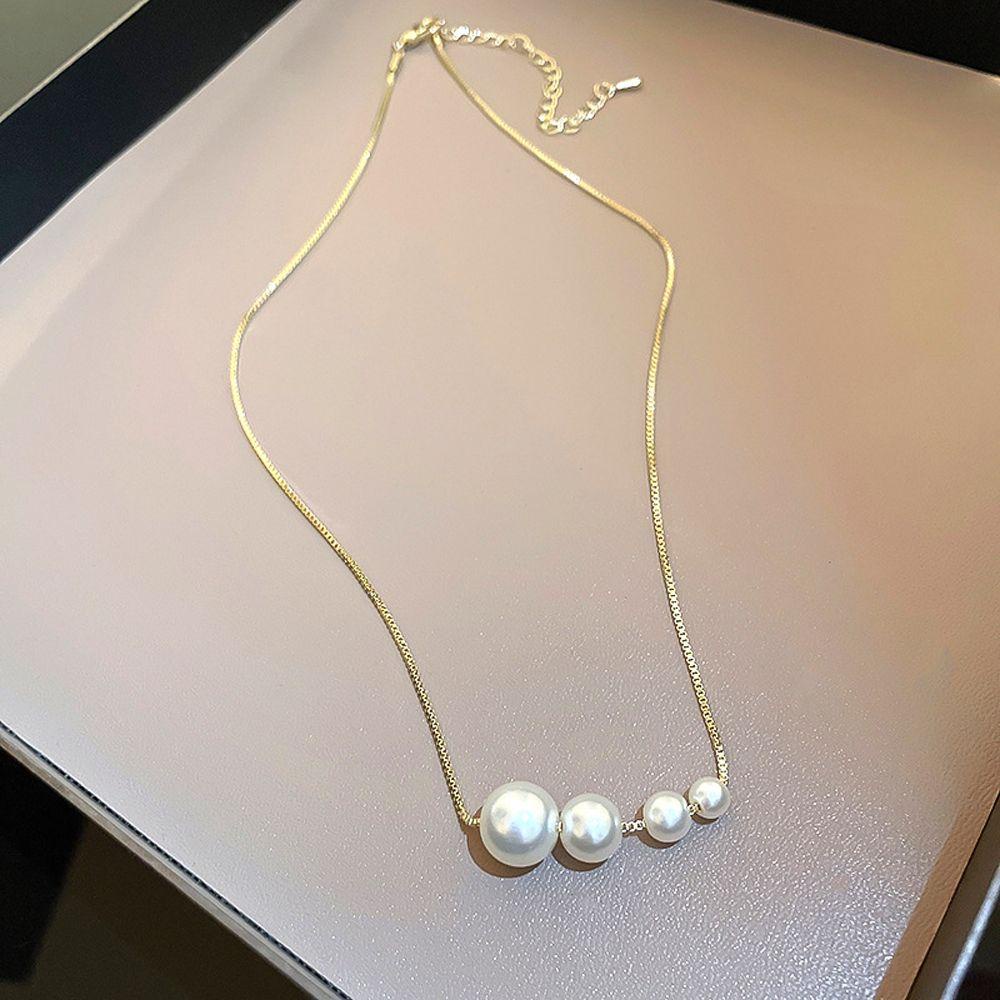 Mxbeauty Wanita Klavikula Choker Trendi Manis Pernikahan Untuk Gadis Liontin Elegan Fashion Perhiasan