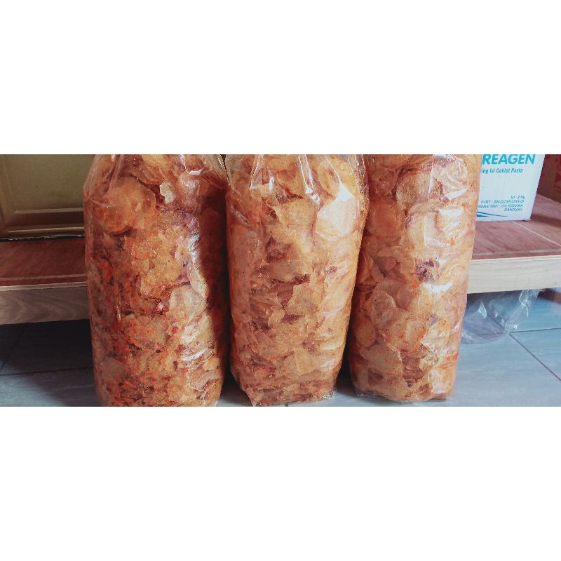 

kripik kaca spicy