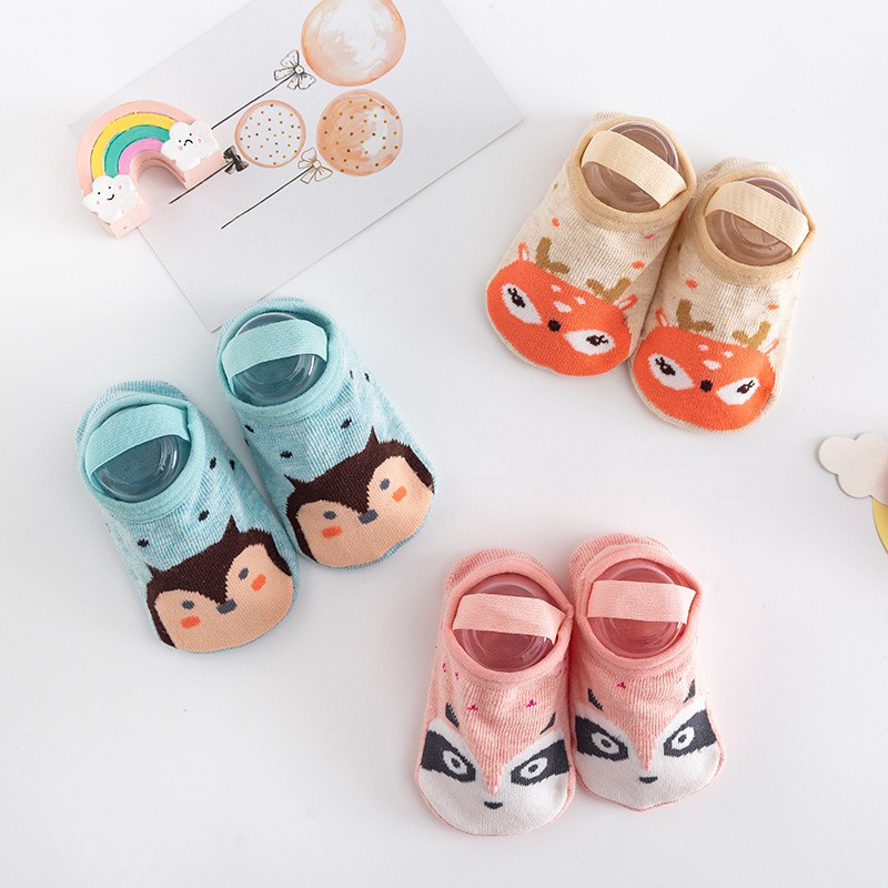 HappyOliver KOREAN PETS Kaos Kaki Bayi Anak Laki Laki Perempuan Import Berkualitas newborn - 12 Bulan