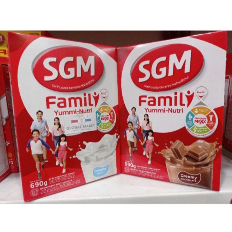 

SGM FAMILY COKLAT & VANILLA 690g