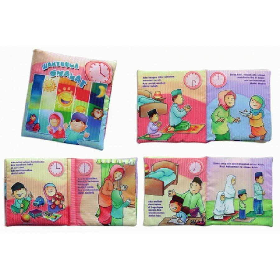 Buku Bantal / Softbook : Waktunya Shalat