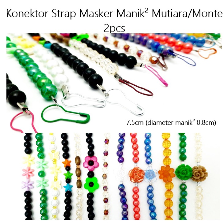 Konektor Masker Manik² Mutiara/Monte 2's