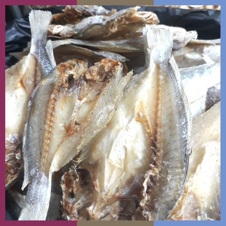 

Ikan Asin Kepala Batu Belah/Samge Belah 500Gram