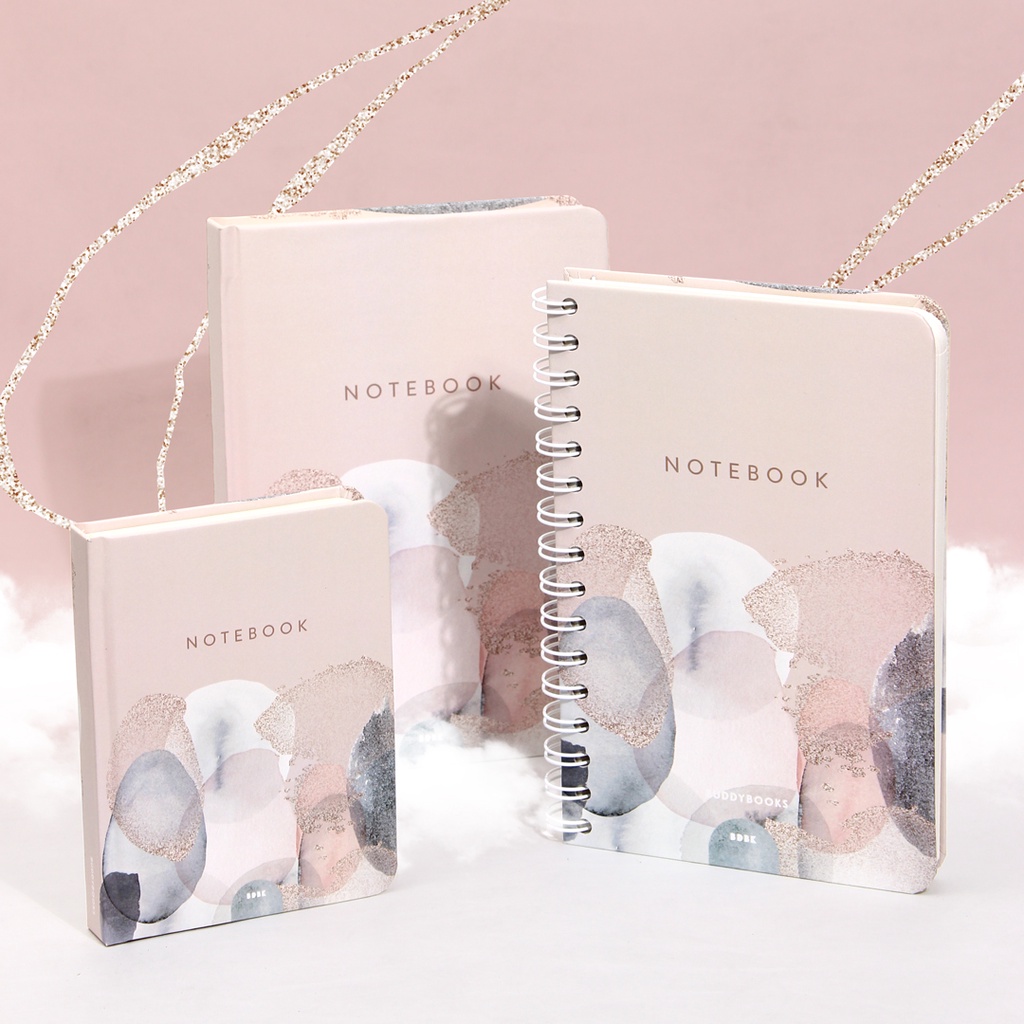 

Notebook Buku Tulis Catatan A5 A6 Hardcover by Buddybooks TEX 22 Custom Notebook / Planner / Journal