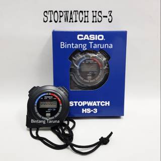 Stopwach Casio HS 3 Stopwatch Casio HS3 Stop Watch Casio HS 3 Casio HS