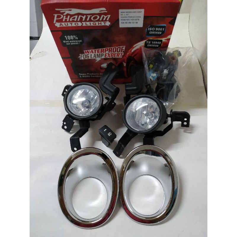 Foglamp lampu kabut CRV 2007/2008/2009 kaca