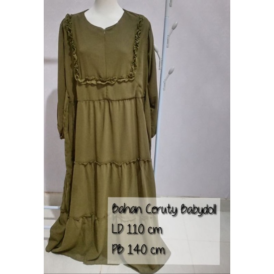 Gamis Ceruty Model None