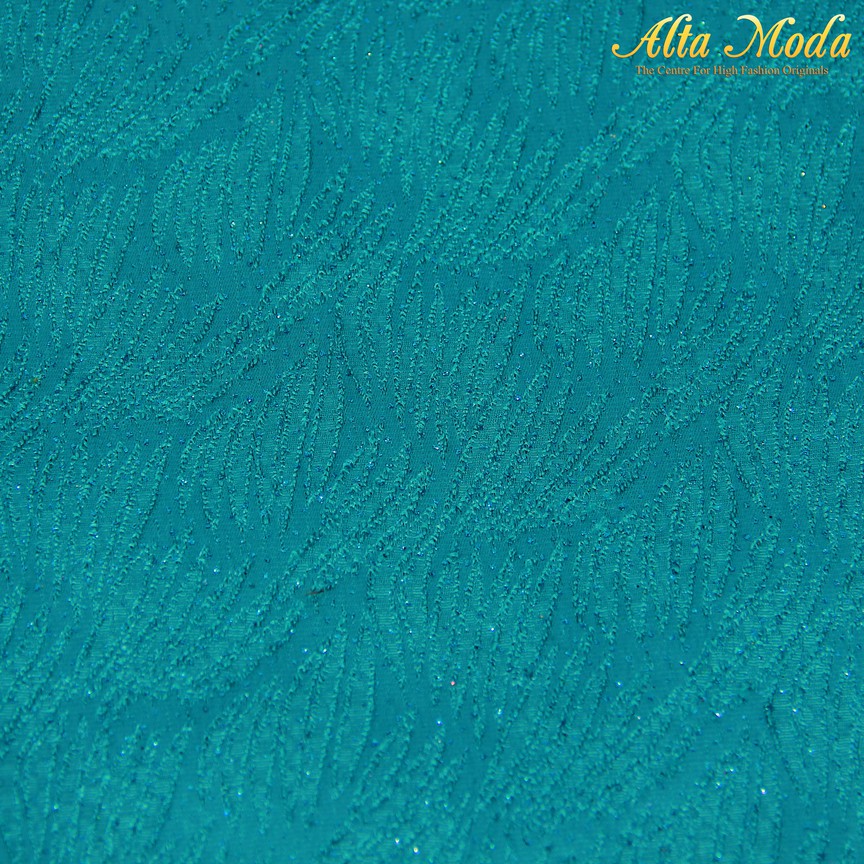 

Alta Moda Saten Jacquard Lurex Dark Turquoise (1M)