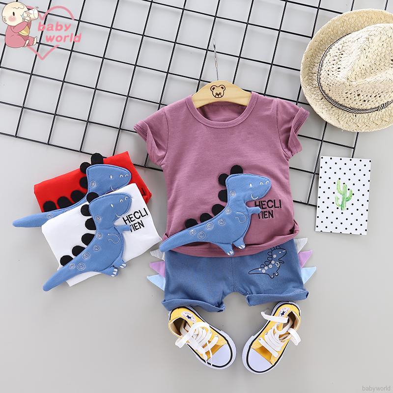 Setelan Kaos T Shirt Bayi Laki laki Lengan Pendek Gambar Setelan Kaos T Shirt Bayi Laki laki Lengan Pendek Gambar