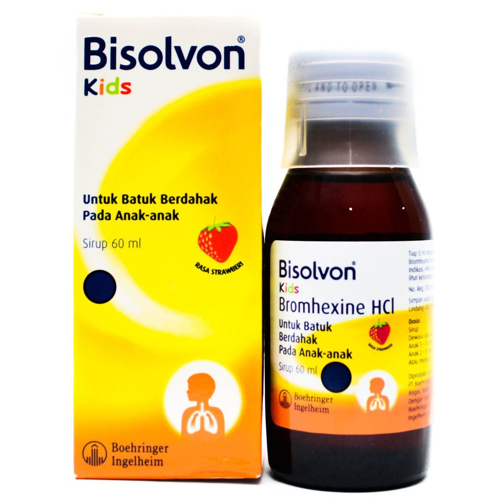 bisolvon kids syrup / bisolvon sirup anak untuk batuk berdahak