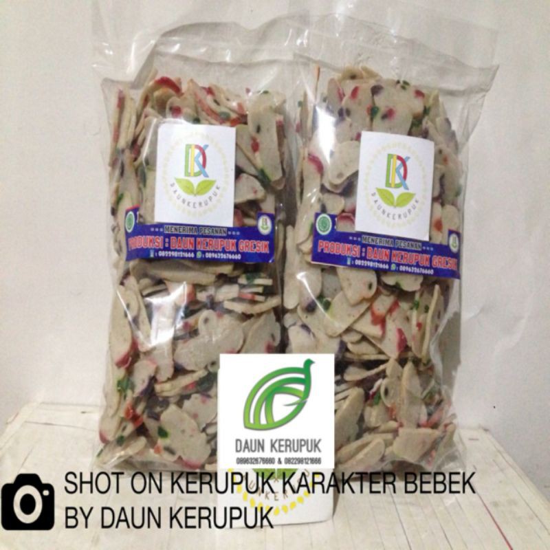 

kerupuk karakter bebek