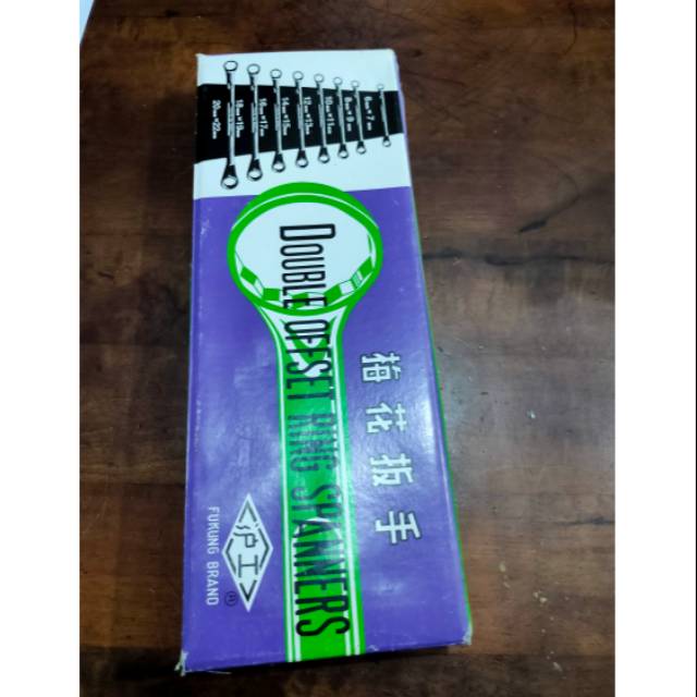 Kunci Ring Set FUKUNG Double Offfset Ring Spanner