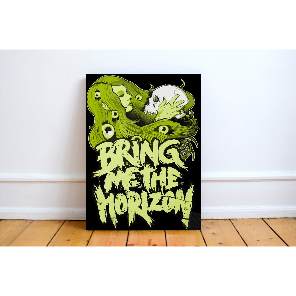 POSTER KAYU BMTH BRING ME THE HORIZON