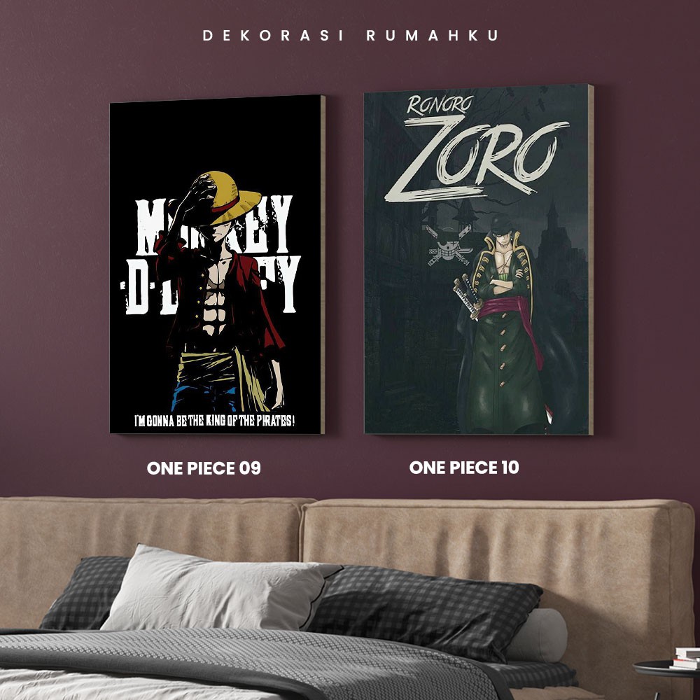Jual Hiasan Dinding Anime One Piece Pajangan Dinding Dekorasi Anime One