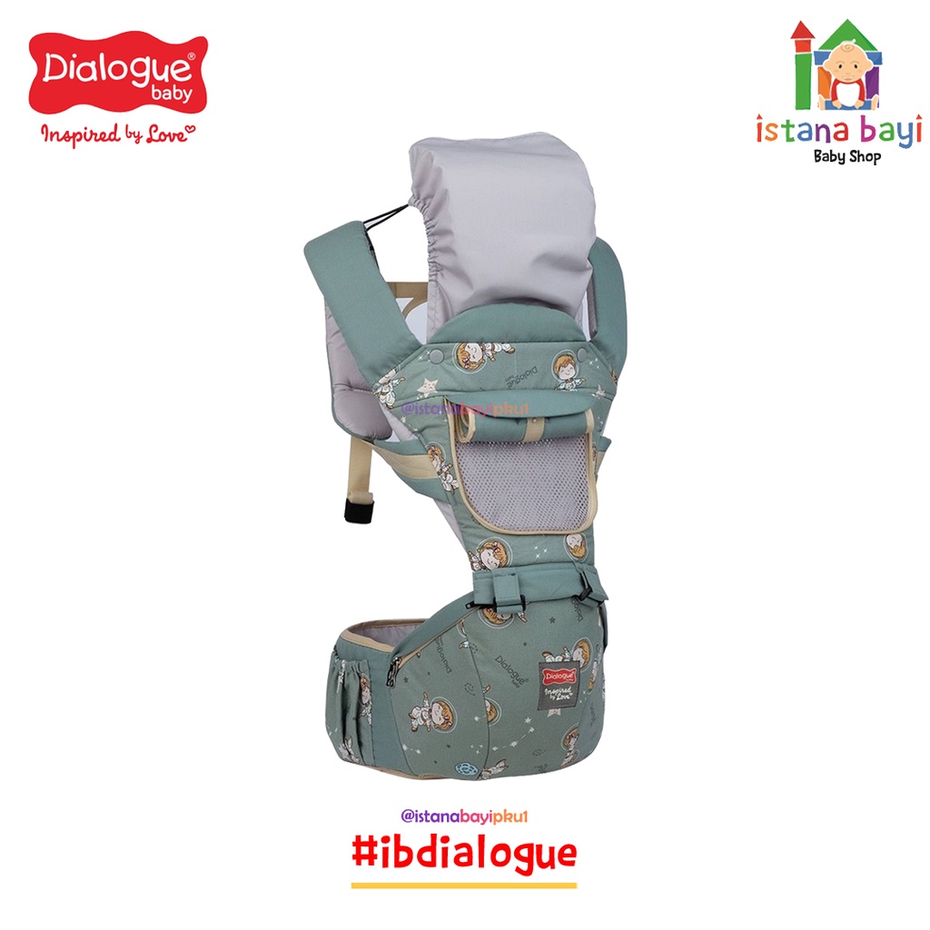 Dialogue Baby Hipseat Airflow 7in1 Astro Series DGG4257 - gendongan bayi