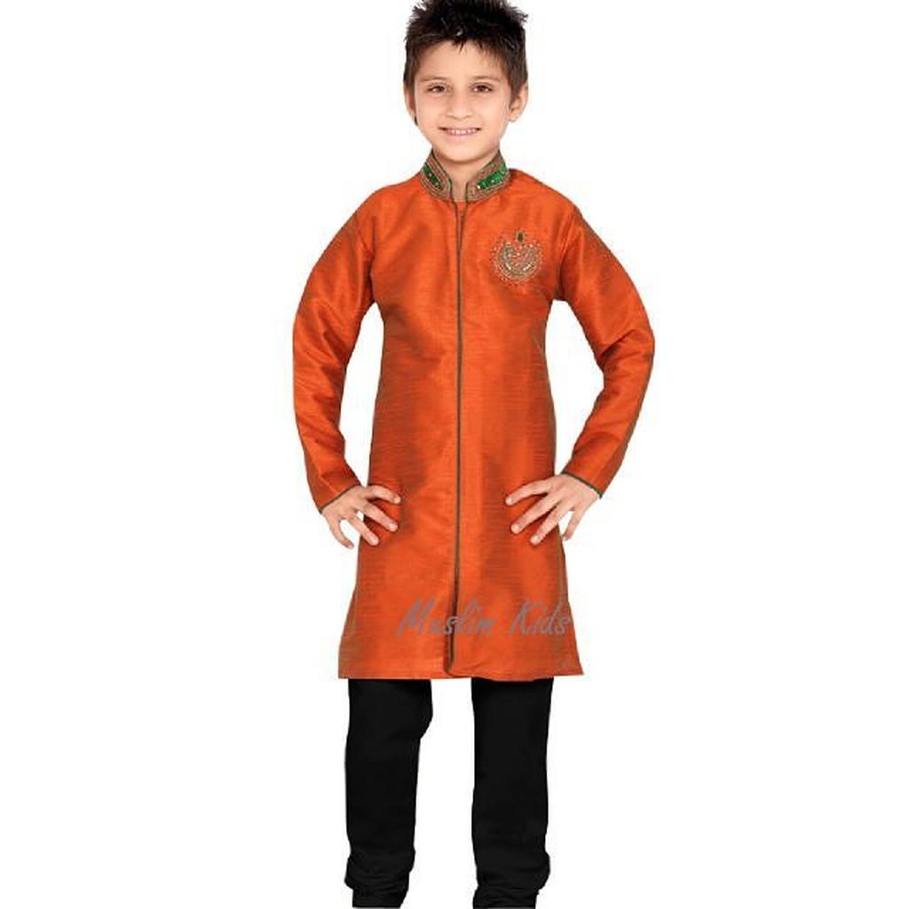 Setelan Koko Next Orange/Baju Koko Anak Impor