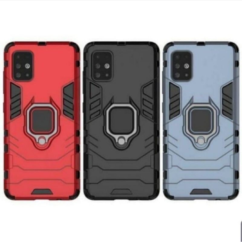 Vivo Y30i Cover Armor Ring Standing Panther Case Hard Case