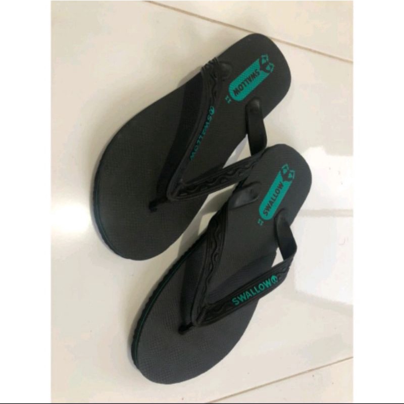 sandal jepit swallow black pearl m 02 sandal karet