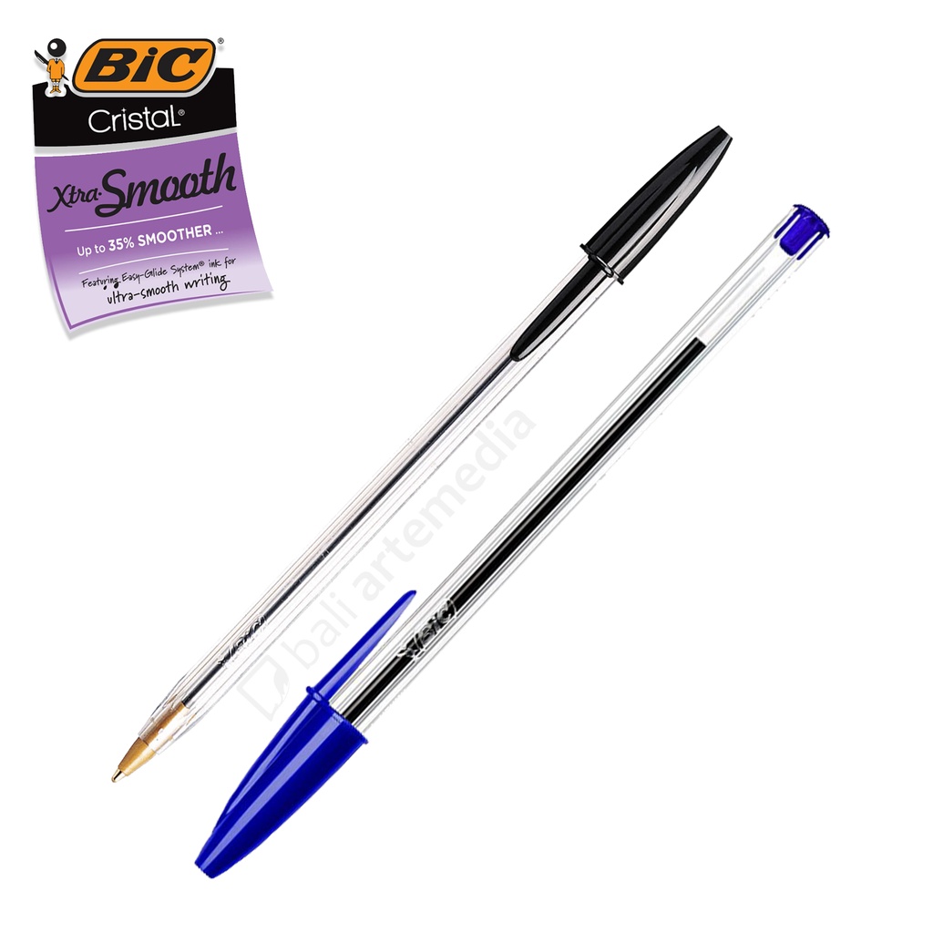 BIC Cristal Xtra Smooth Ballpoint Pen 1mm