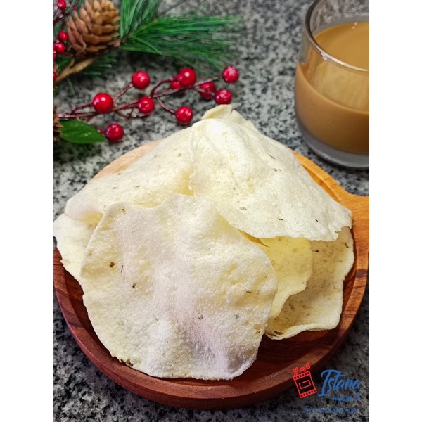 

Keripik Kucai / Opak Kucai (Tipis Renyah)