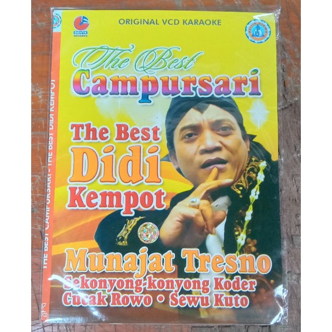 Kaset Original Vcd karaoke The best Campursari Didi kempot