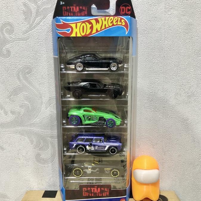 hot wheels gift pack 5 the batman - corvette stingray batmobile