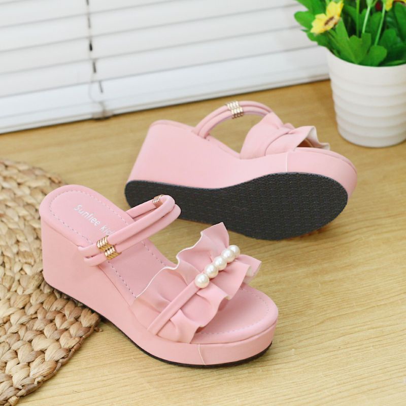 Sandal wedges Anak Perempuan/Sandal Wedges Anak Perempuan Fashion Trendy/Sandal Wedges Anak Perempua