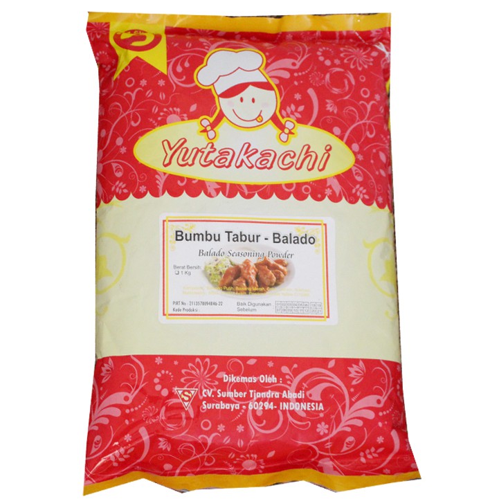 Bumbu Tabur Balado 1Kg / Bubuk Tabur BUMUNA Bumbu Keripik Kentang Lidi Ayam Makaroni Jamur Tahu Penyedap Rasa Pusat Bumbu