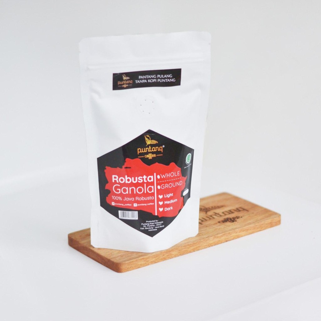 

KOPI ROBUSTA, KOPI HITAM, KOPI BUBUK, BIJI KOPI ROBUSTA PUNTANG COFFEE 500G