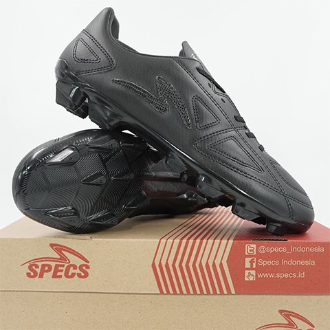 Sepatu Bola Specs Accura FG Triple Black 101413 Original BNIB