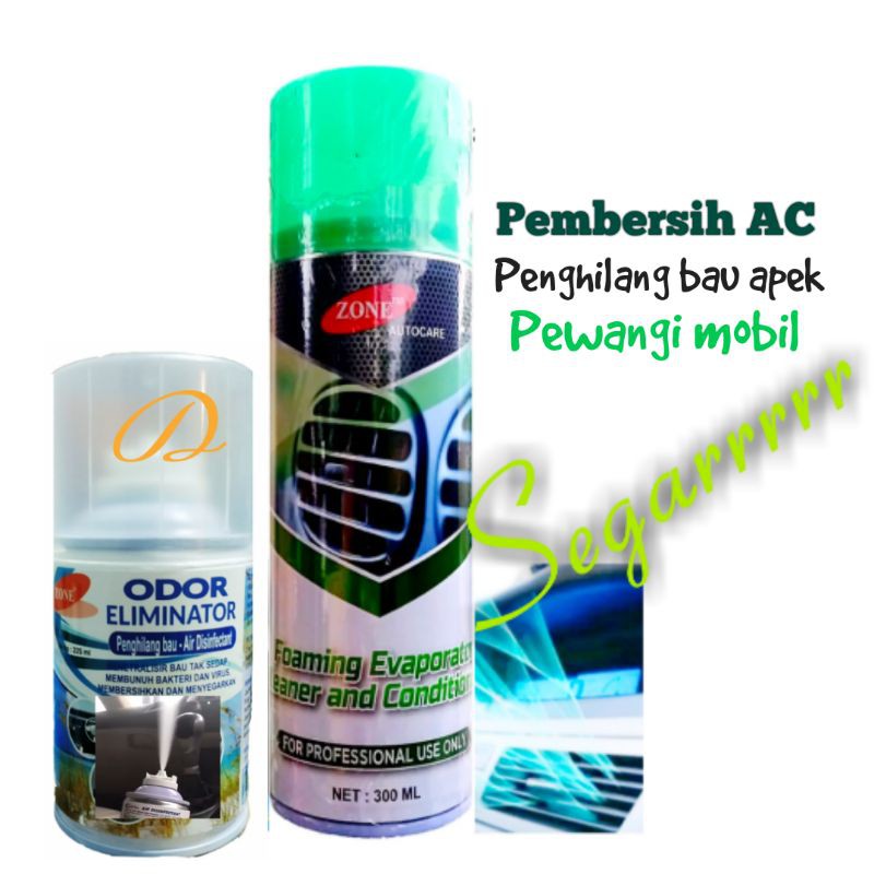 Penyegar udara penghilang bau apek Air refresher AC refresher  foam all cleaner