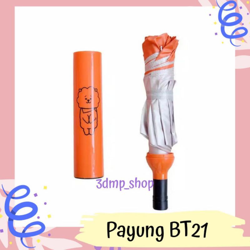 Payung BT21 BTS Tata Mang Chimmy Koya Cooky Rj