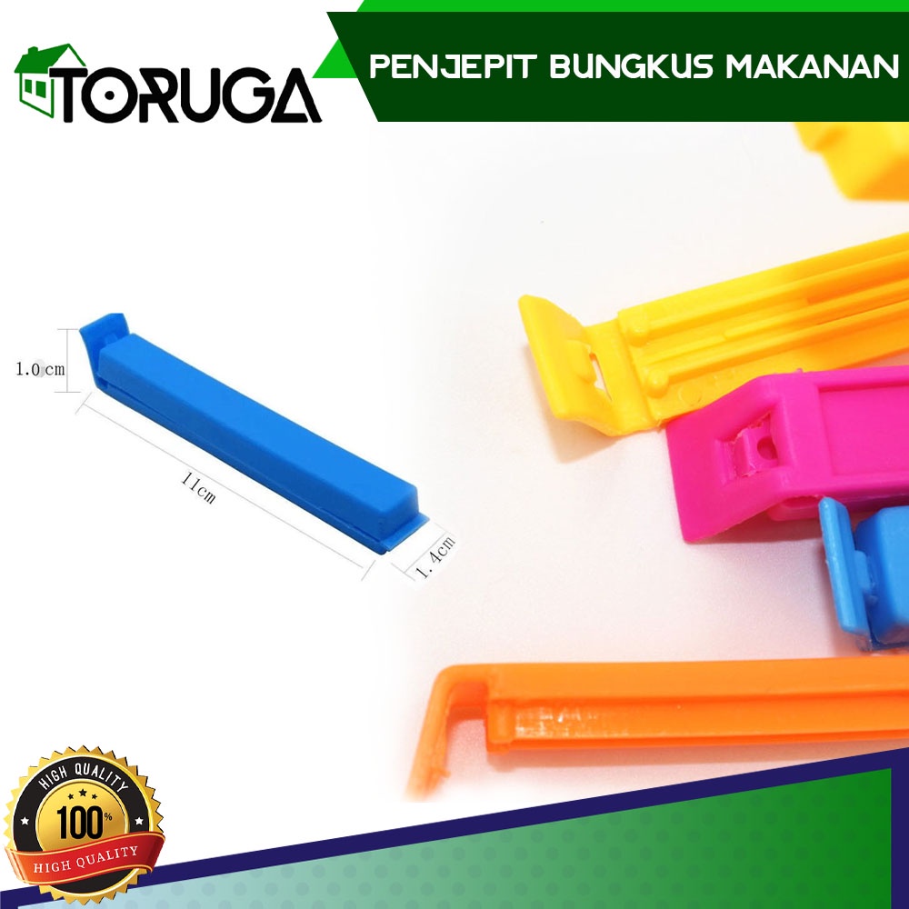 Penjepit Plastik Kemasan Klip Segel Makanan Cemilan Food Seal Snack Sealer