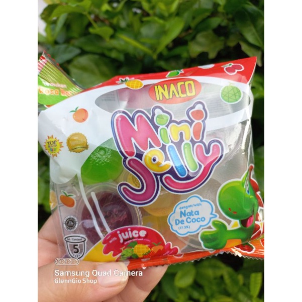 Inaco Mini Jelly dengan Nata de Coco isi 5 pcs