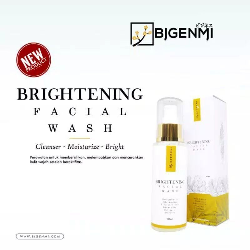 BRIGHTENING FACIAL WASH BIGENMI