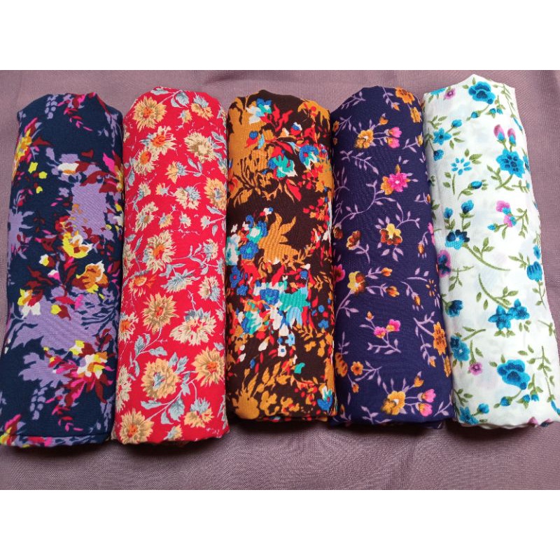 SEGI EMPAT MOTIF WOLFIS MOTIF JILBAB 115*115CM JILBAB BESAR SYAR'I