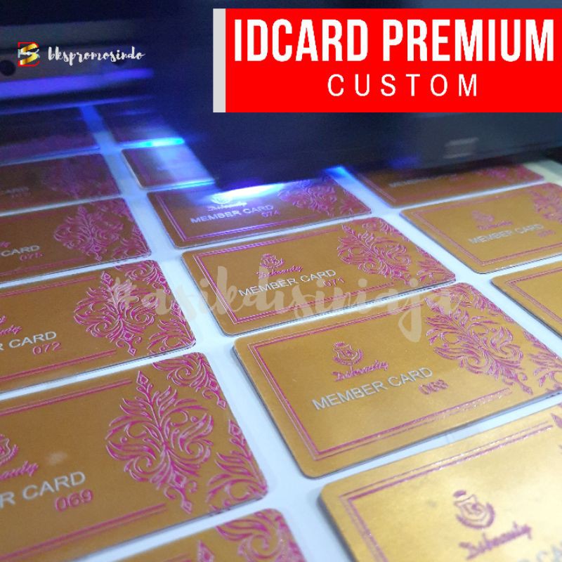 IdCard Name Tag Akrilik,Tali lanyard,Custom Premium desainsemaunya versikamu