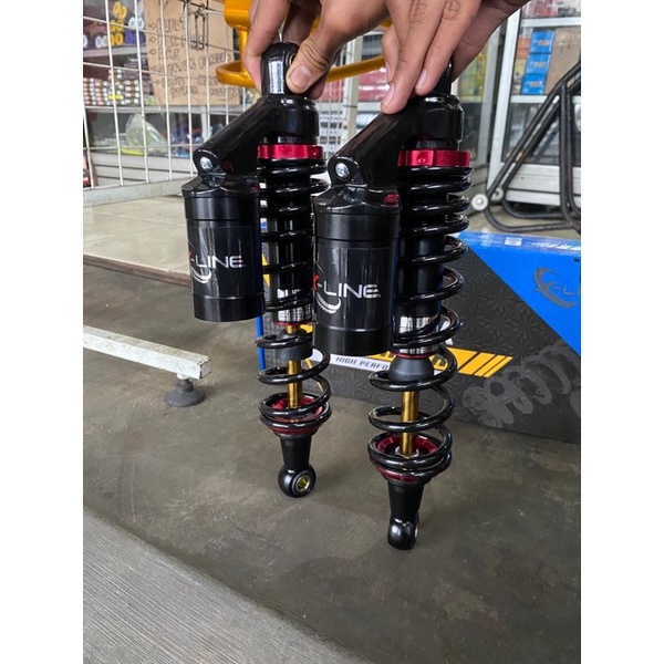 shock skok xline copy YSS G PLUS BLACK as gold ukuran 320