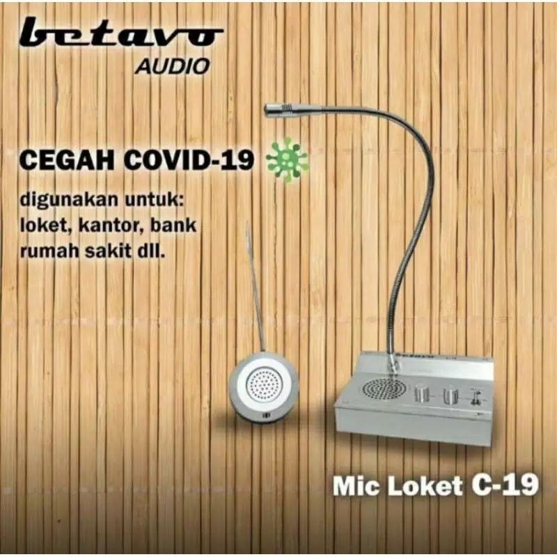 Mic Meja Mic Loket Betavo C19 C-19 C 19 Original