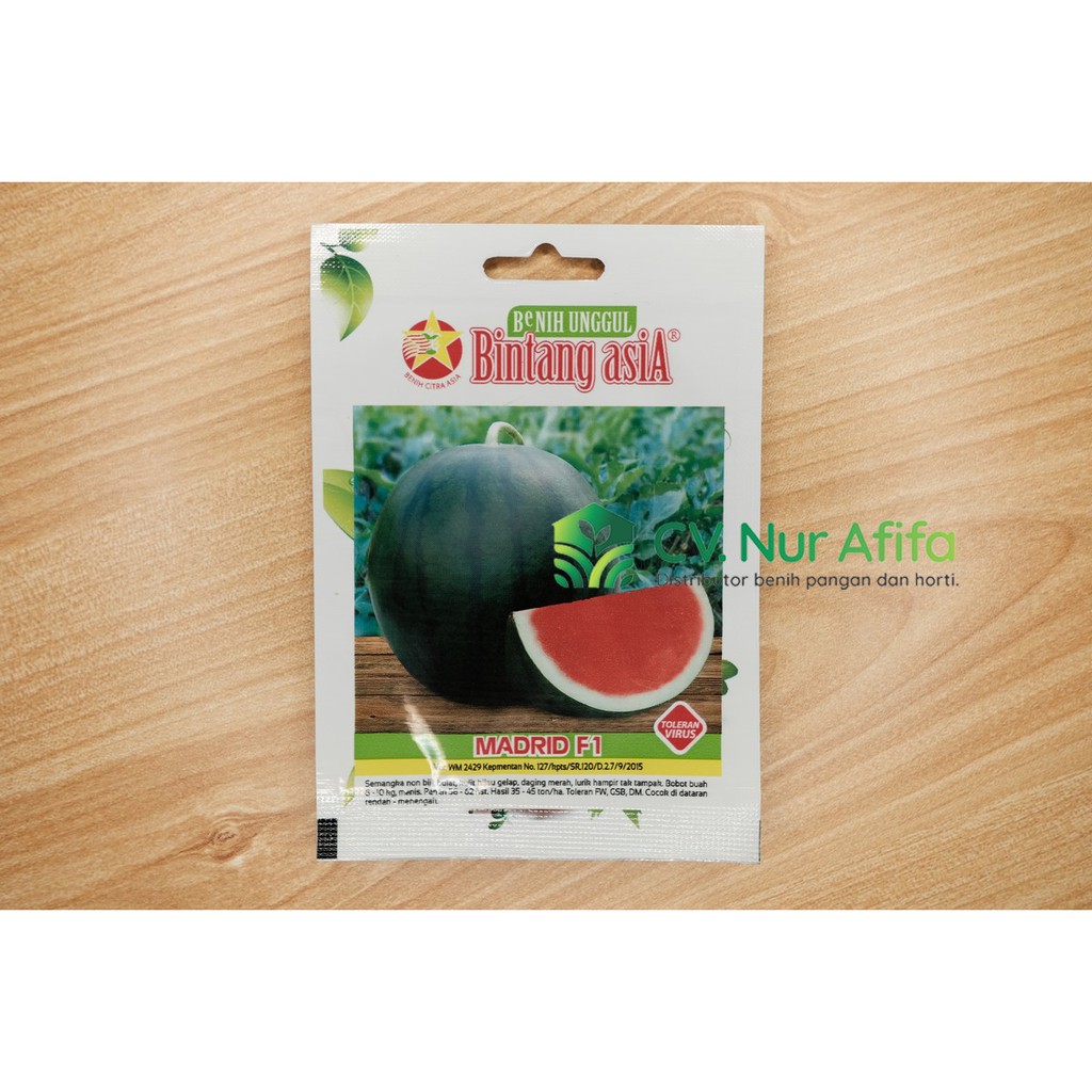 Benih Semangka MADRID F1 - Small Pouch - Bintang Asia
