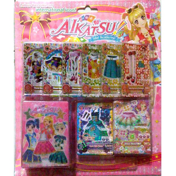 KARTU AIKATSU IDOL ACADEMY IMPORT ISI 45+KARTU LENGKAP DENGAN BOX