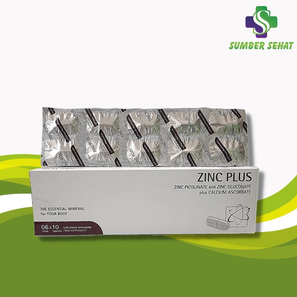 ZINC PLUS BOX 60 KAPSUL