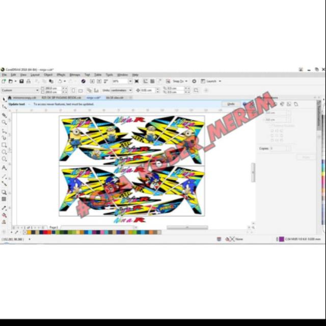 

Jual file striping siap cetak