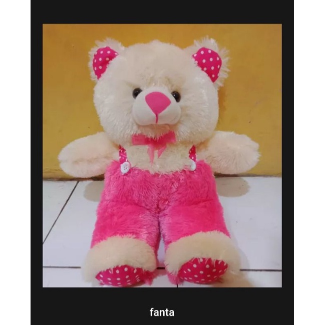 boneka teddy bear jojon size L