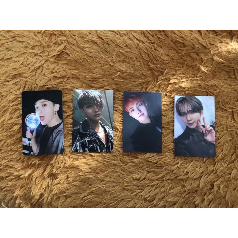 Photocard pc ateez zero fever part 2 seonghwa limited A, fever part 3 hongjoong dan yeosang z ver da